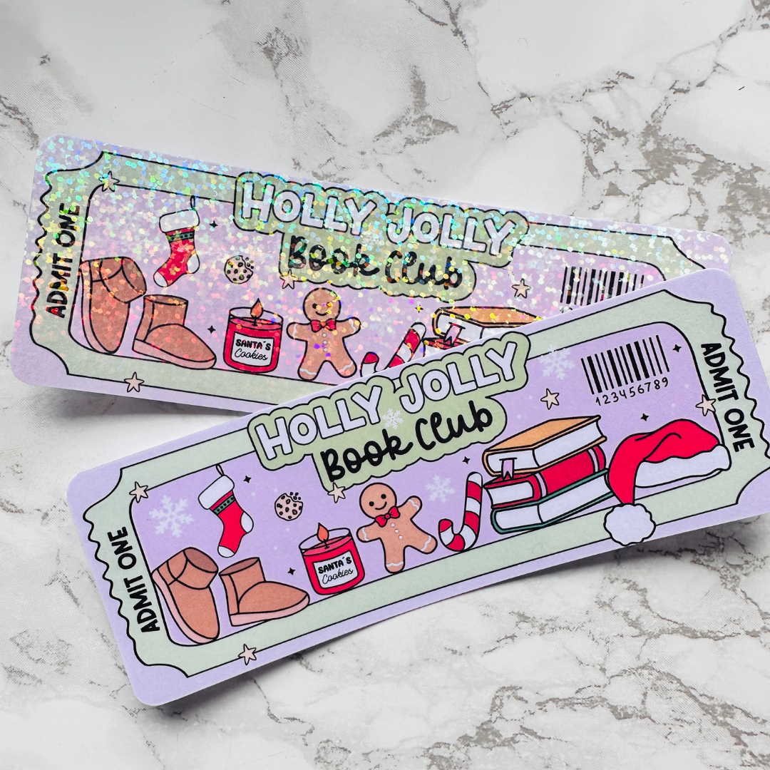 Holly Jolly Bookmark