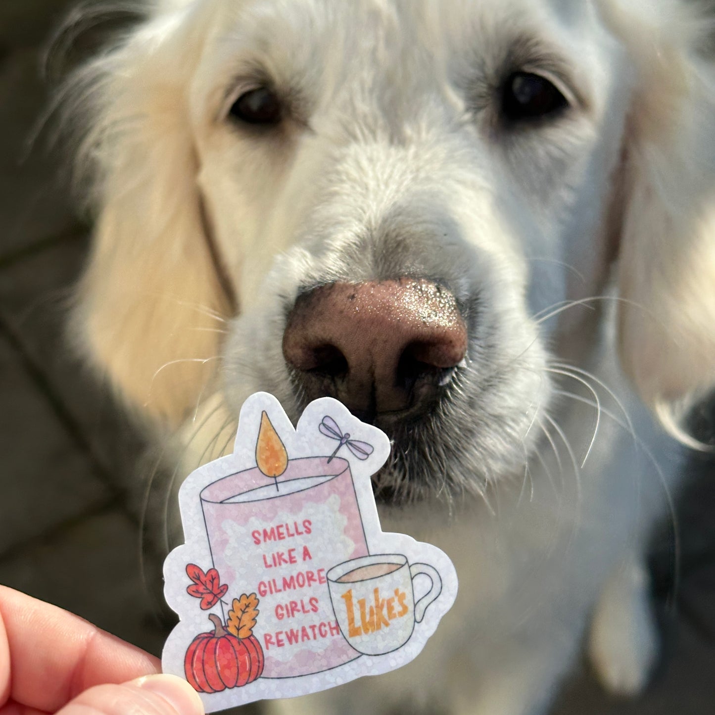 Stars Hollow Rewatch - Holo Overlay Sticker