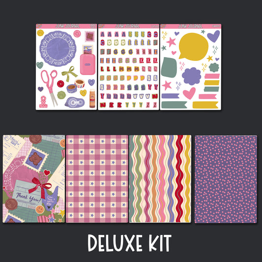 Junk Journal Sticker Kit