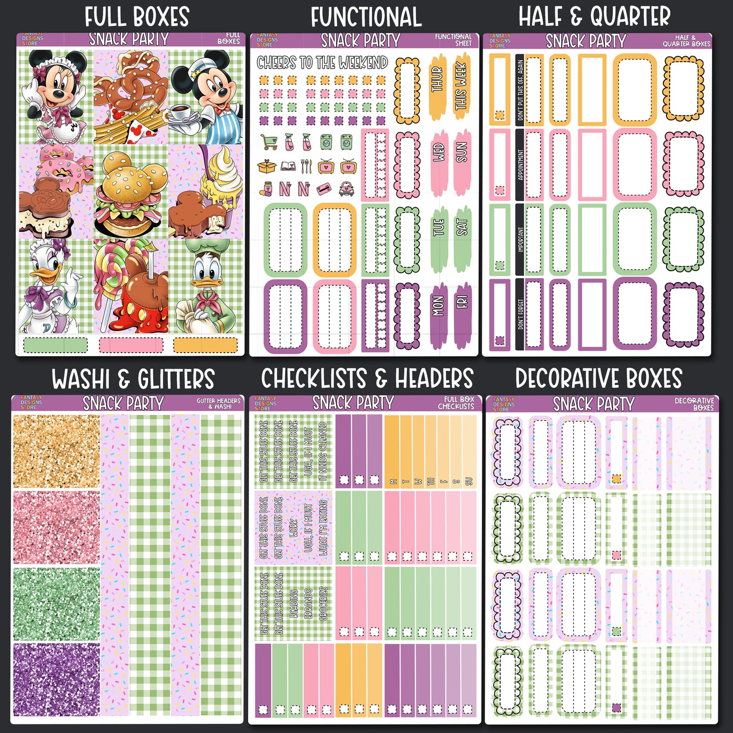 Snack Party - A la Carte kit