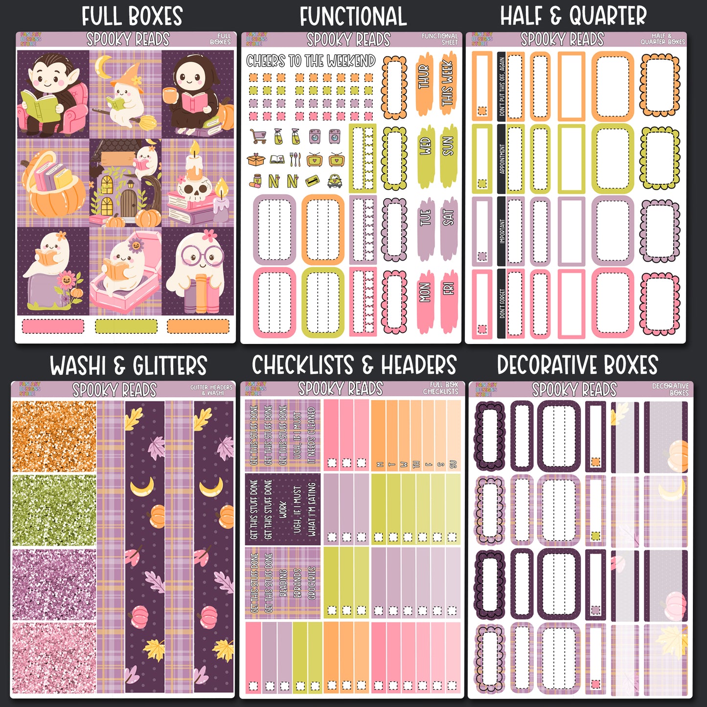 Spooky Reads - A la Carte kit