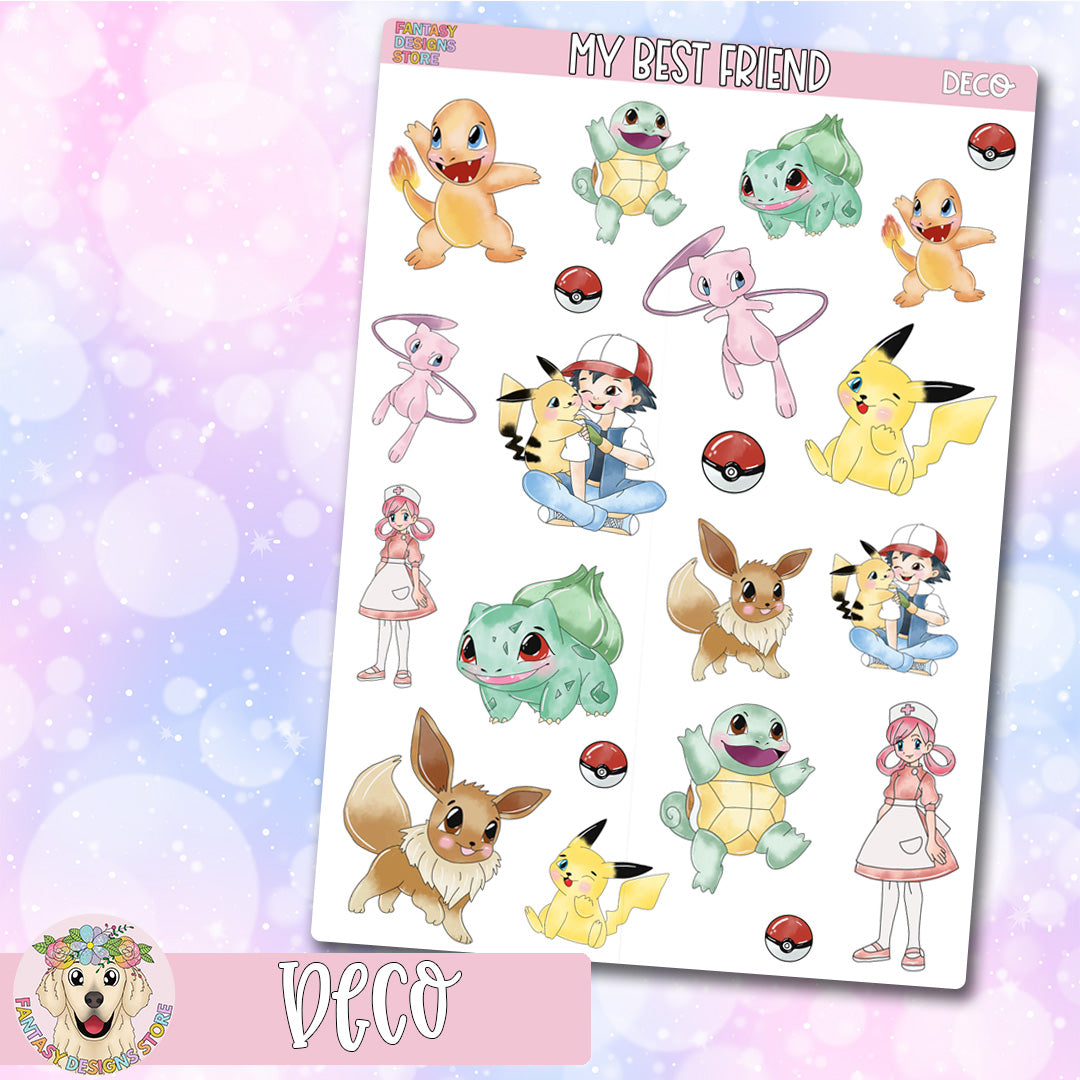 My Best Friend Deco Sheet