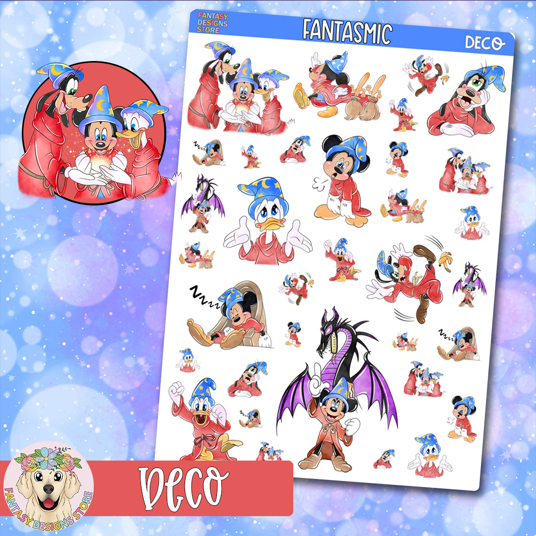 Fantasmic Deco Sheet