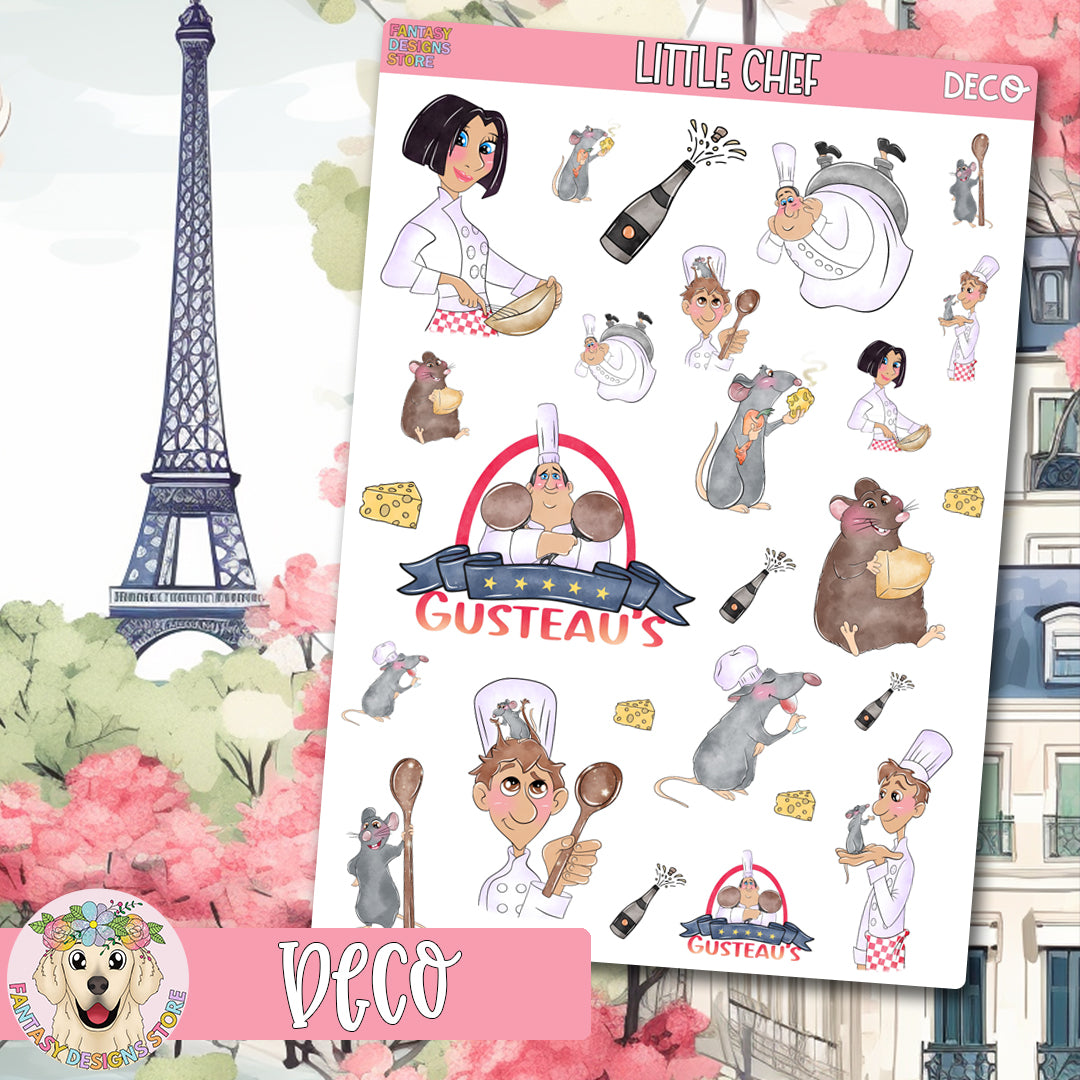 Little Chef Deco Sheet