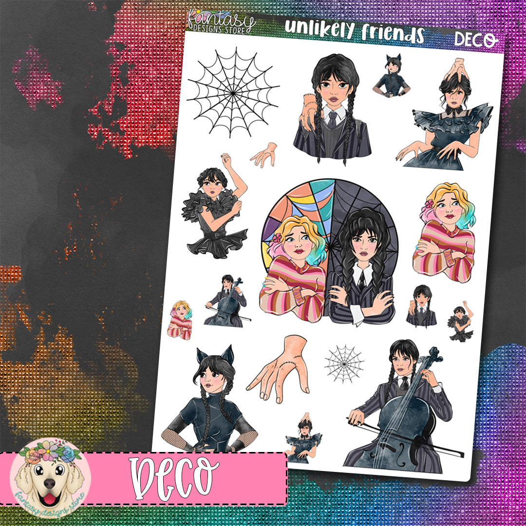 Unlikely Friends Deco Sheet