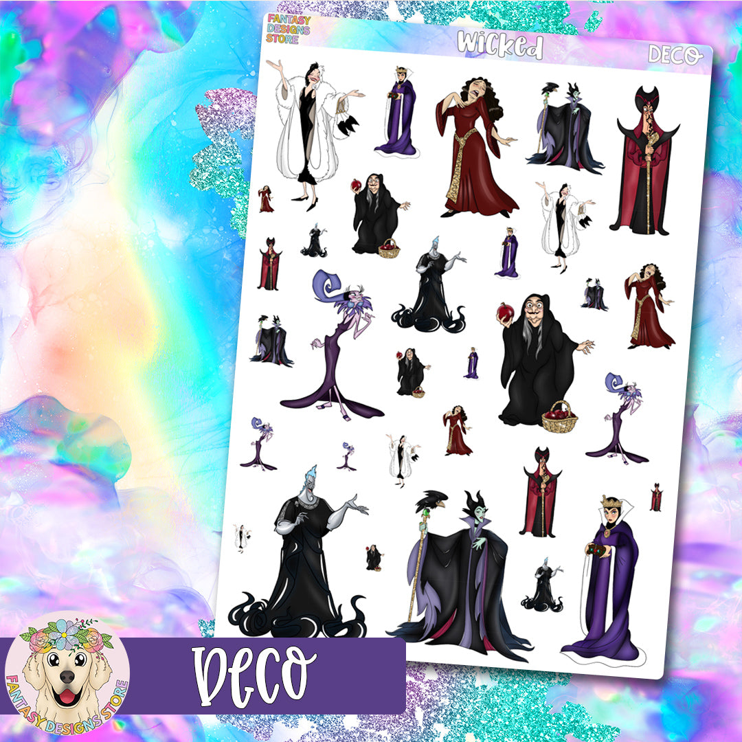 Wicked Deco Sheet