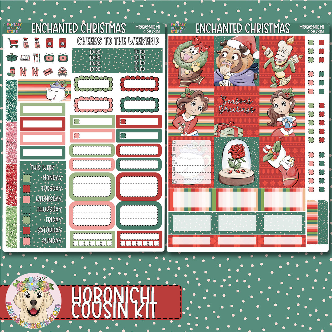 Enchanted Christmas - Hobonichi Cousin Kit