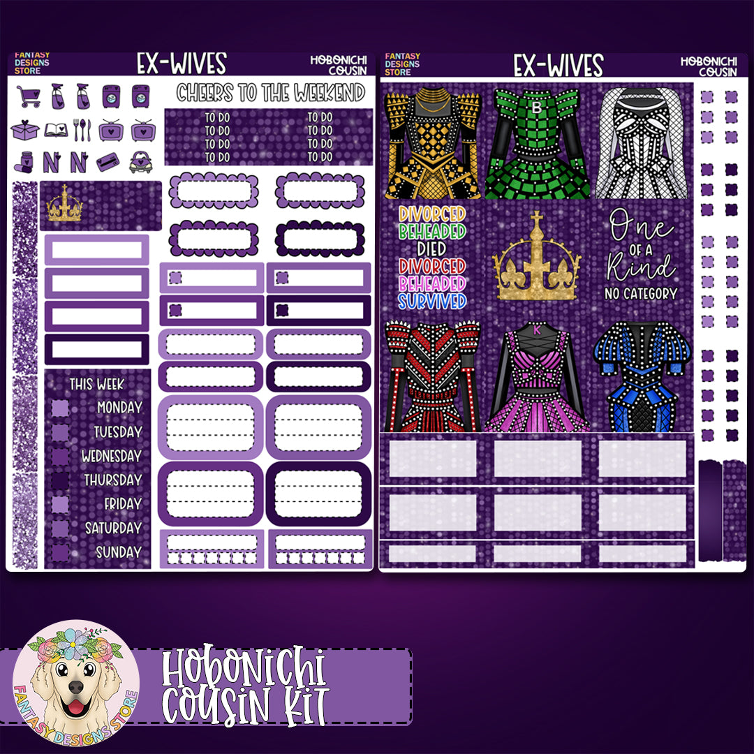 Ex-Wives - Hobonichi Cousin Kit