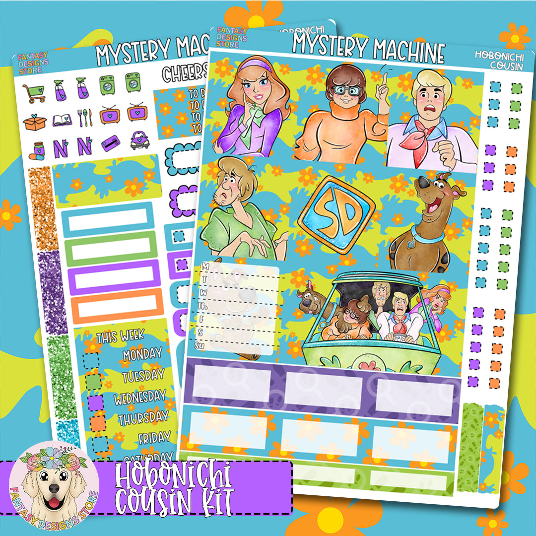 Mystery Machine - Hobonichi Cousin Kit