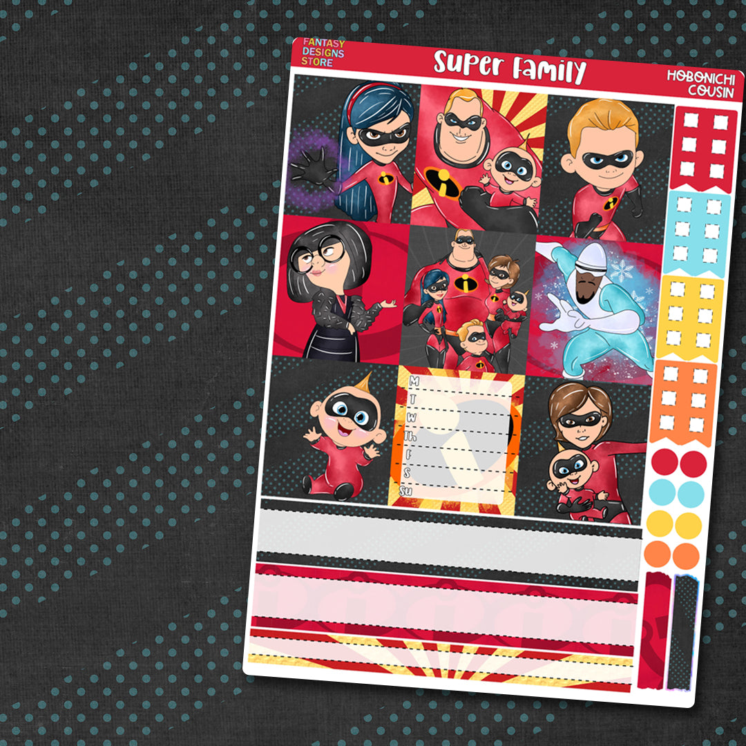 Super Family - Hobonichi Cousin Kit