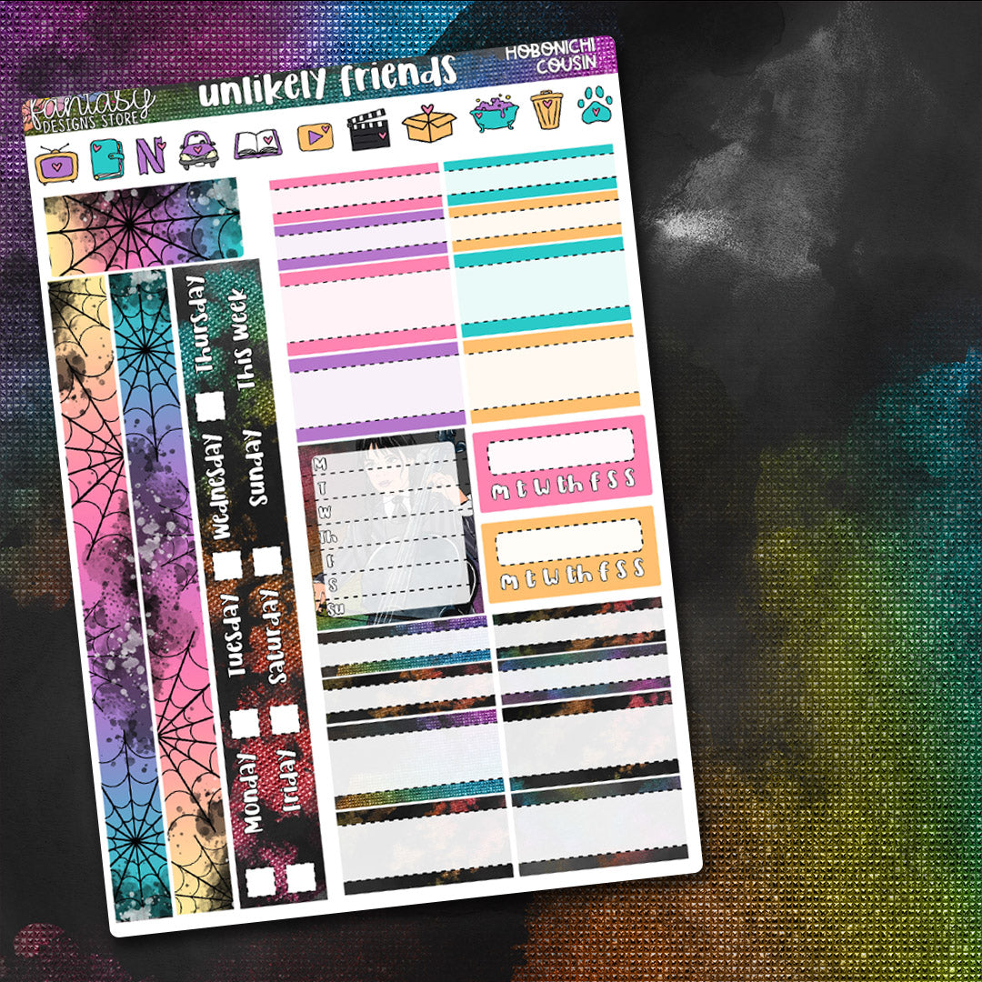 Unlikely Friends - Hobonichi Cousin Kit