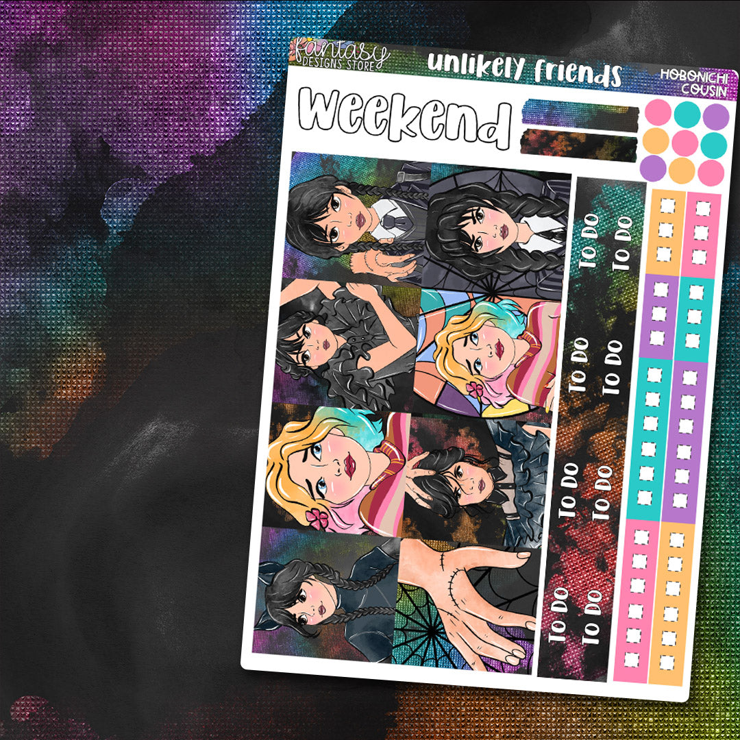 Unlikely Friends - Hobonichi Cousin Kit