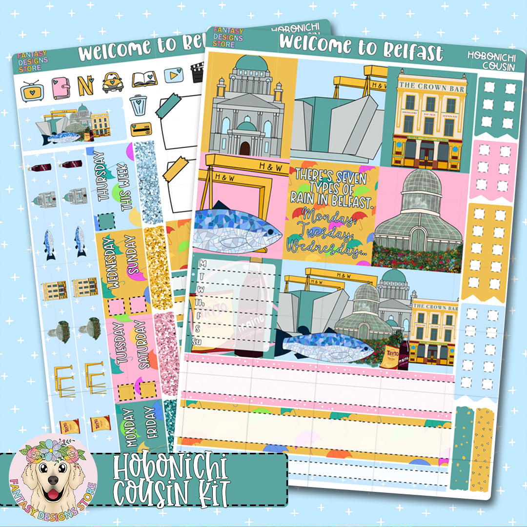Welcome to Belfast - Hobonichi Cousin Kit