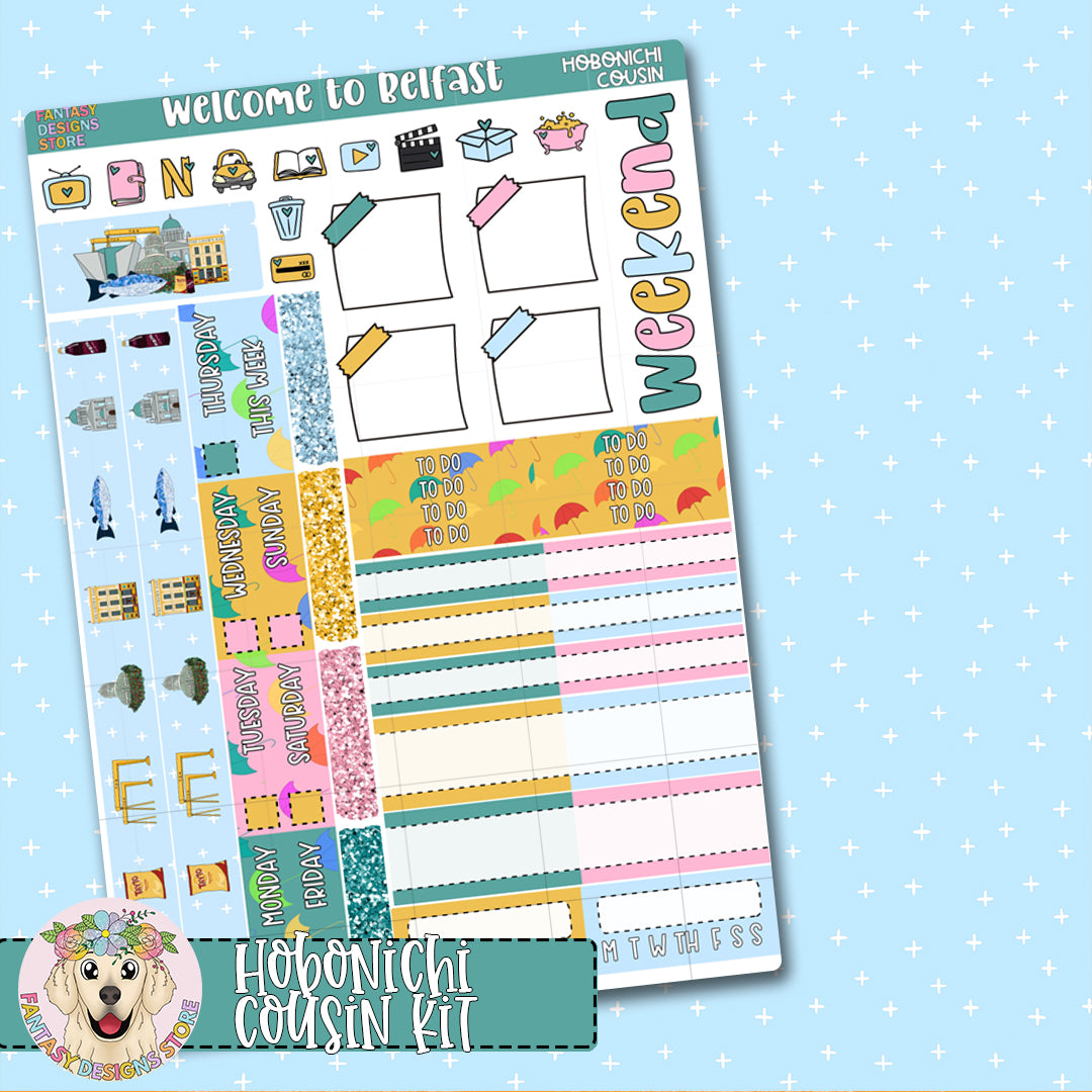 Welcome to Belfast - Hobonichi Cousin Kit
