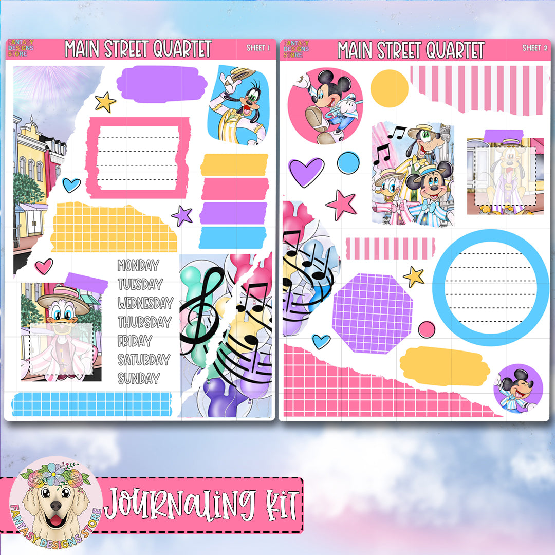 Main Street Quartet - Journaling Kit