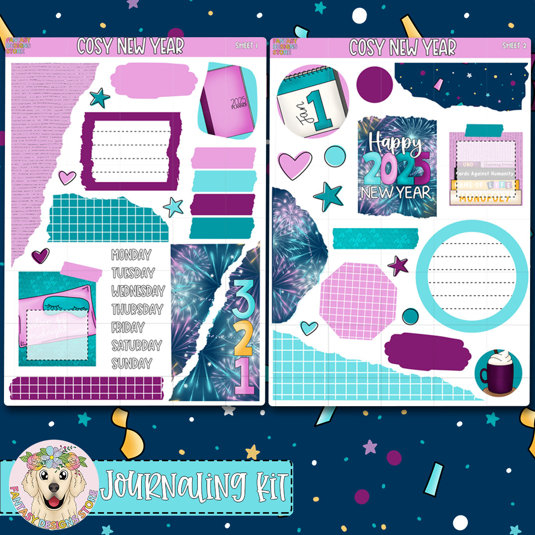 Cosy New Year Journaling Kit