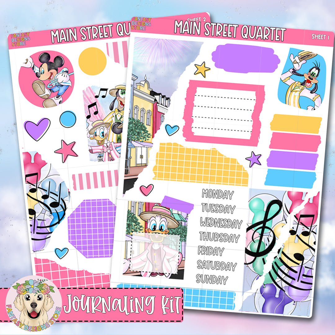 Main Street Quartet - Journaling Kit