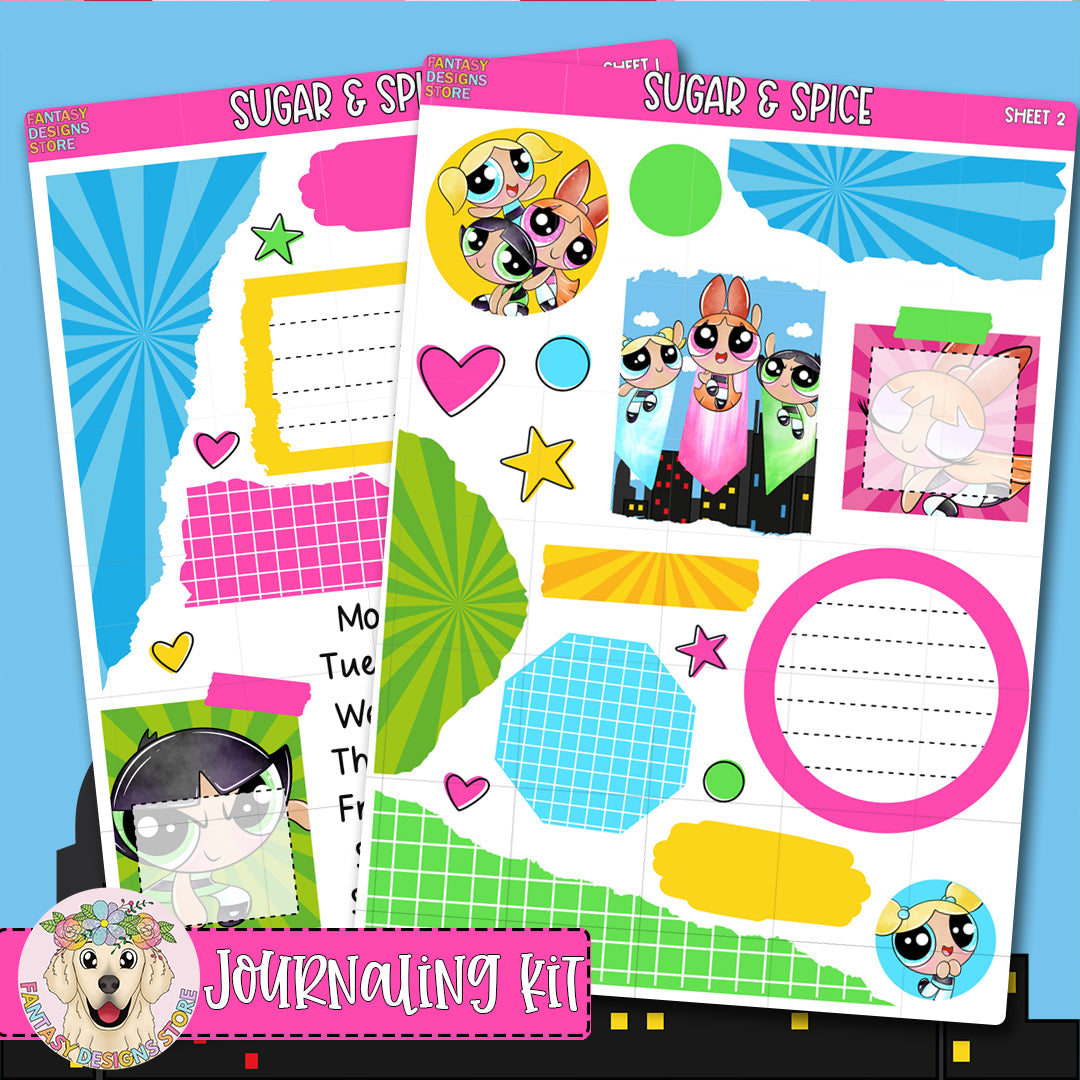 Sugar and Spice - Journaling Kit