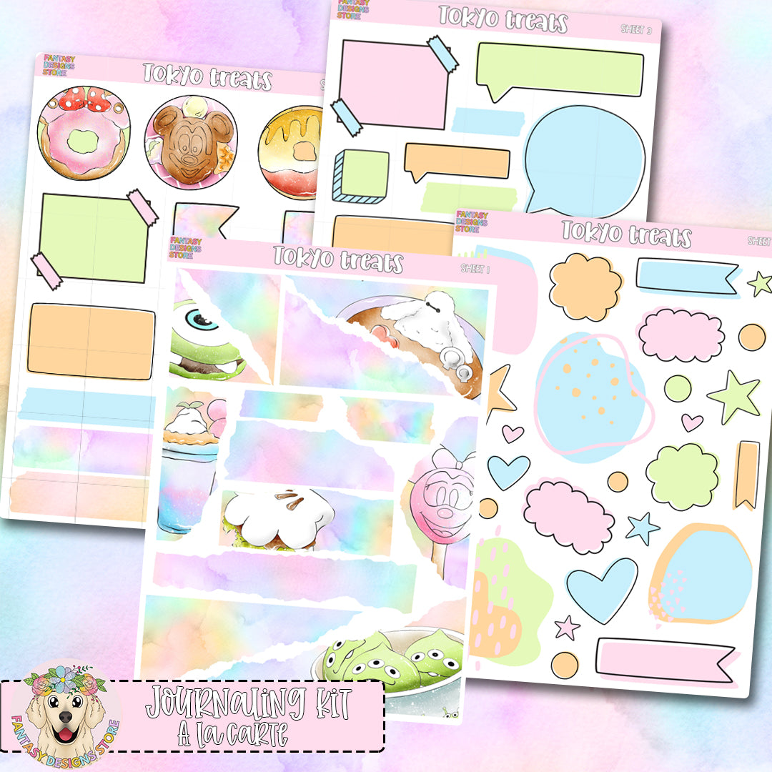 Tokyo Treats - Journaling Kit - A la Carte