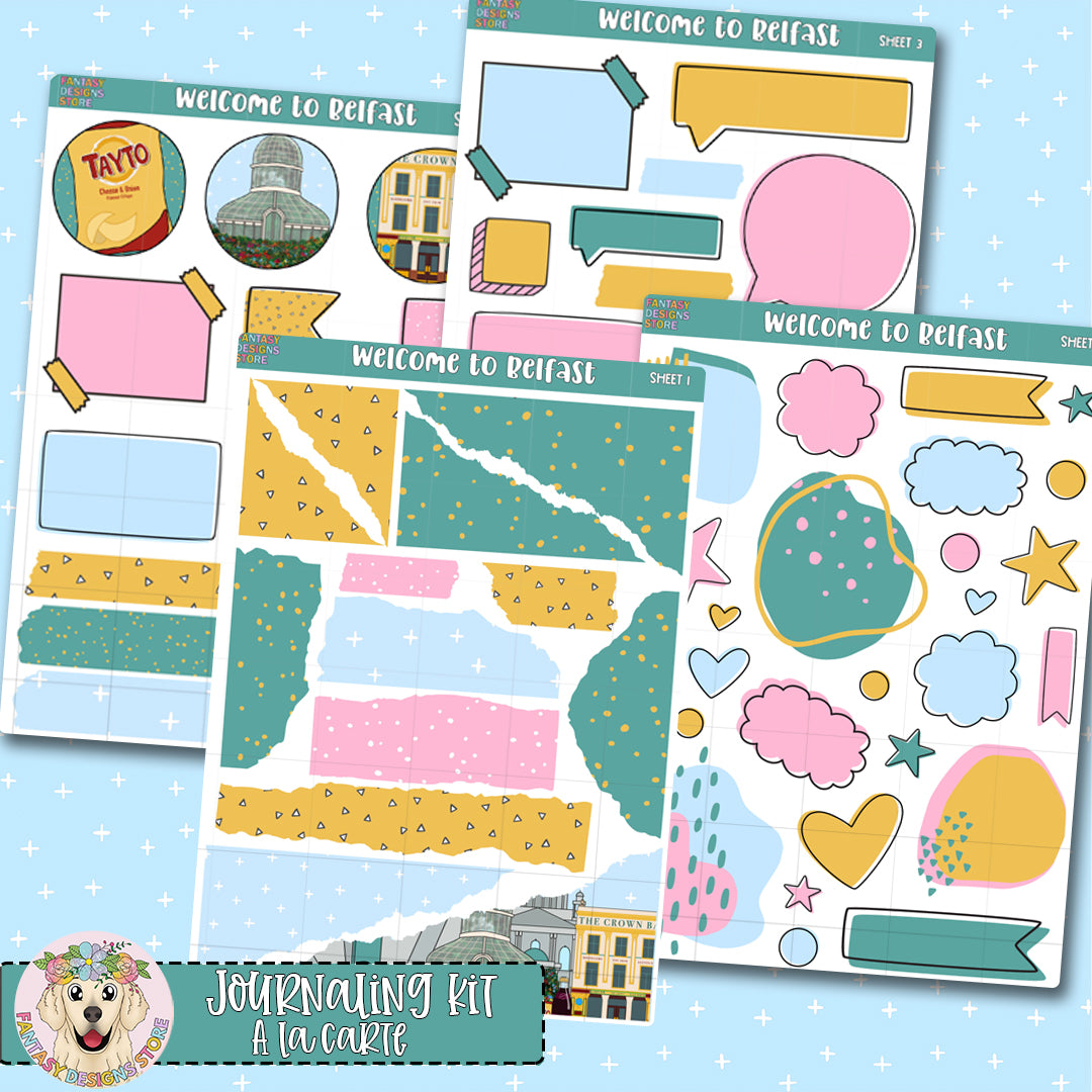Welcome to Belfast - Journaling Kit - A la Carte