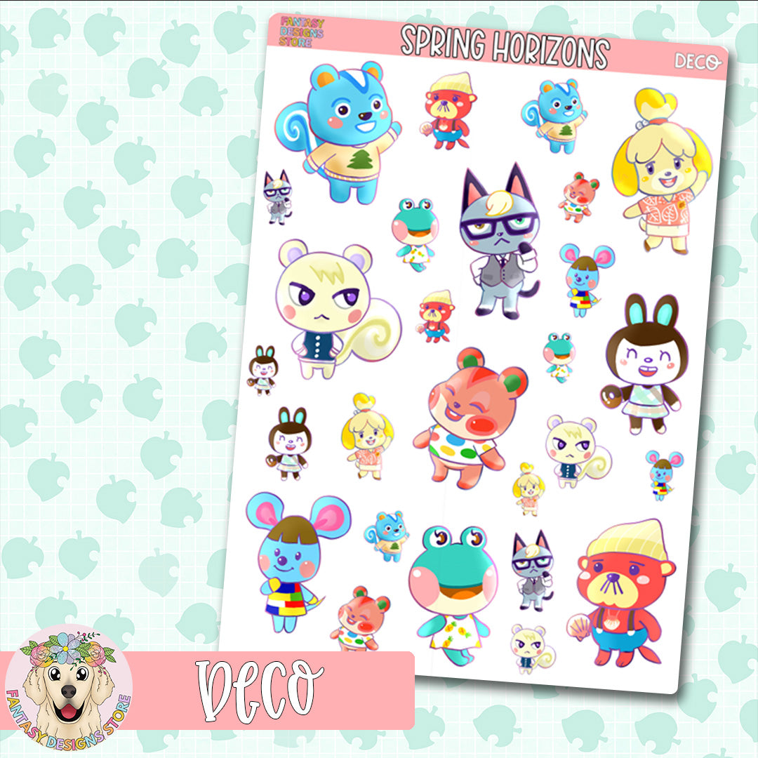Spring Horizons Deco Sheet