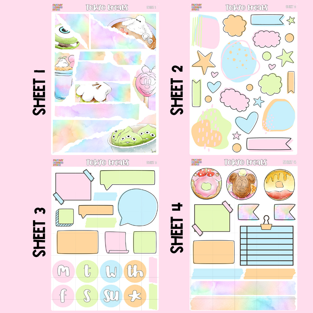 Tokyo Treats - Journaling Kit - A la Carte