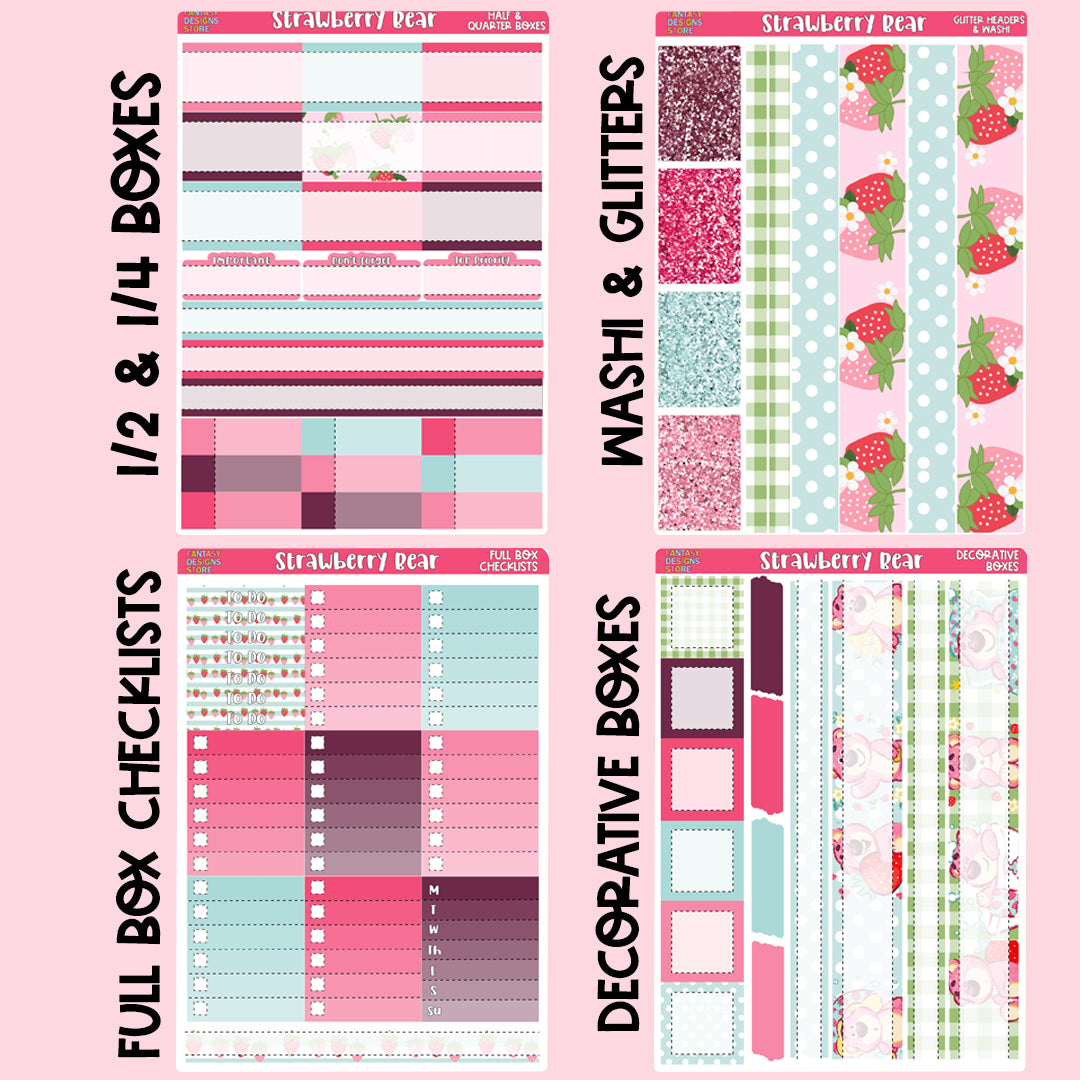 Strawberry Bear - A la Carte kit