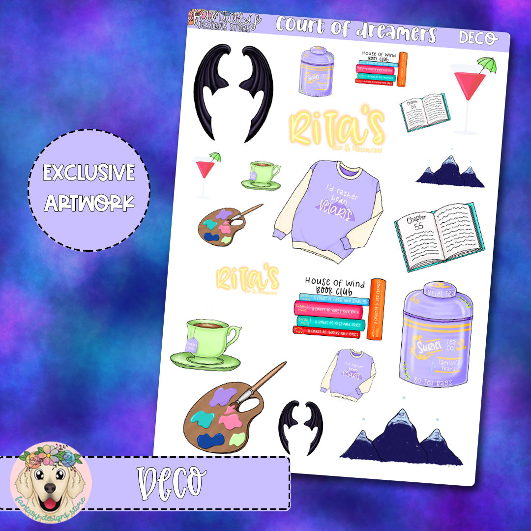 Court of Dreamers Deco Sheet