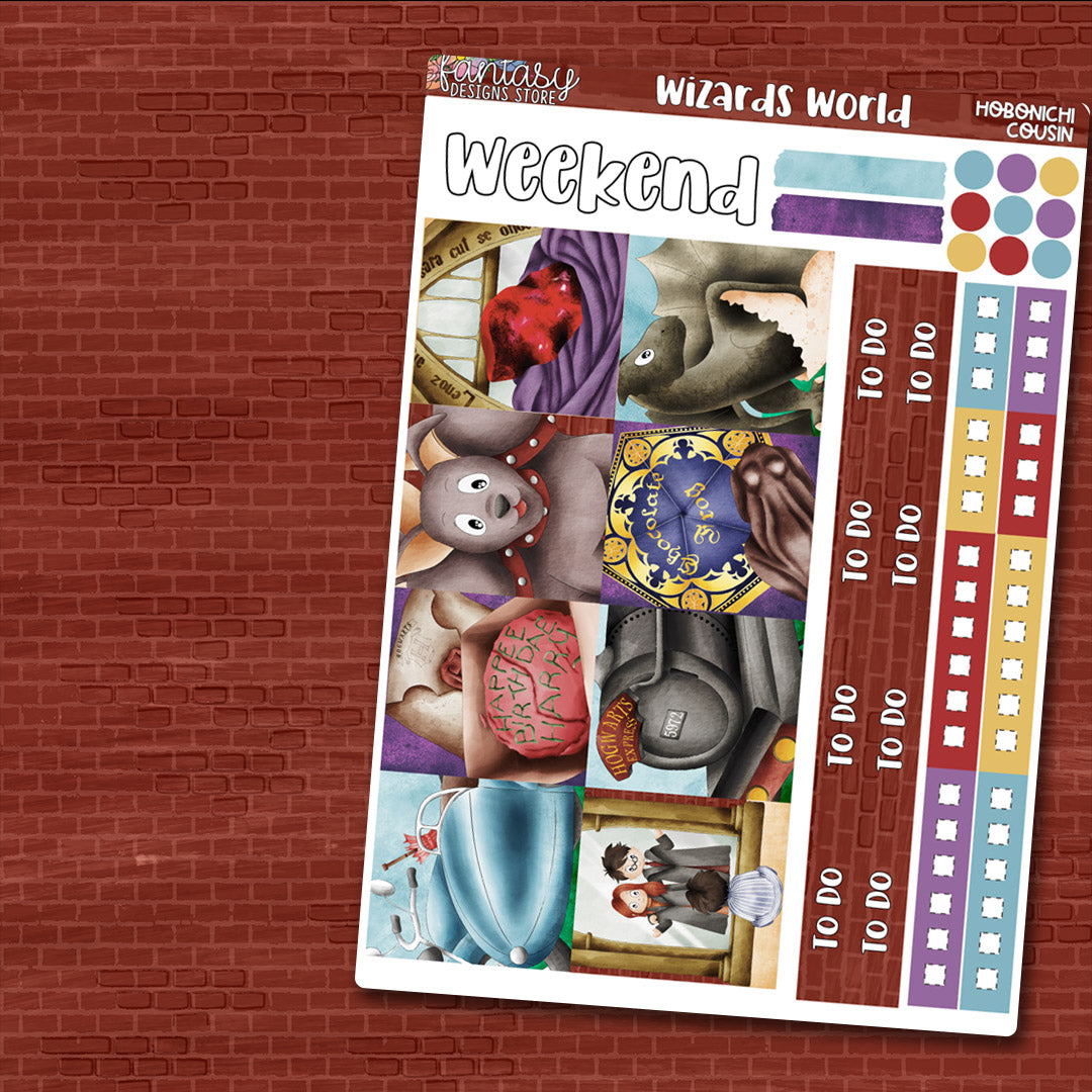 Wizards World - Hobonichi Cousin Kit