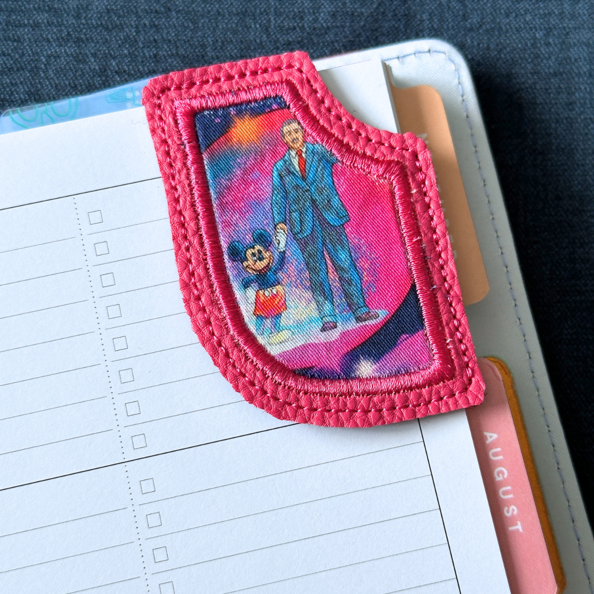 Handmade Corner Page Maker - Walt and Mickey