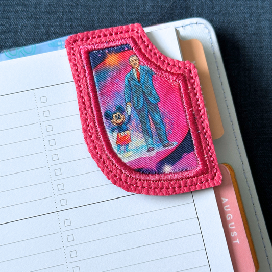 Handmade Corner Page Maker - Walt and Mickey