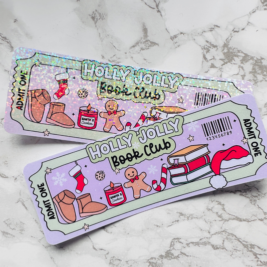 Holly Jolly Bookmark