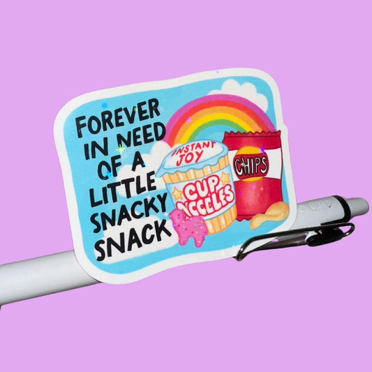 Snacky Snack - Vinyl Die Cut Sticker