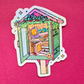 Tiny Library - Holo Overlay Sticker