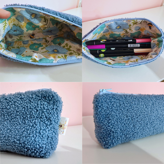 Cornflower Boxed Pen Pouch