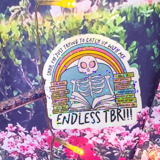 Endless TBR - Holo Overlay Sticker