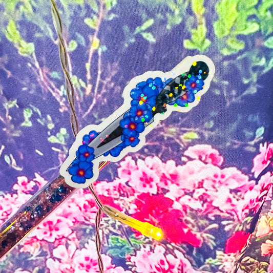 Violet - Holo Overlay Sticker