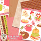 Cosy Autumn Junk Journal Sticker Kit