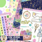 Fibre Crafts Junk Journal Sticker Kit