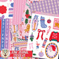 Holiday Cheer Junk Journal Sticker Kit