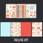 Christmas Post Junk Journal Sticker Kit