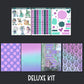 Haunted Manor Junk Journal Sticker Kit
