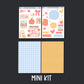 Autumn in Boston Junk Journal Sticker Kit