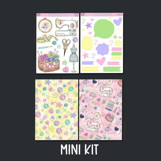 Fibre Crafts Junk Journal Sticker Kit
