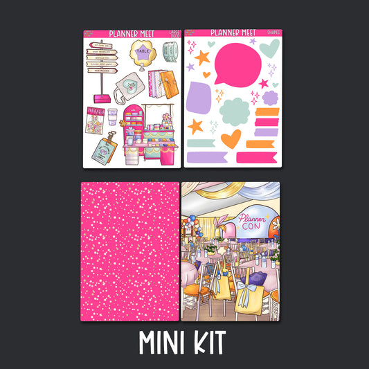 Planner Meet Junk Journal Sticker Kit