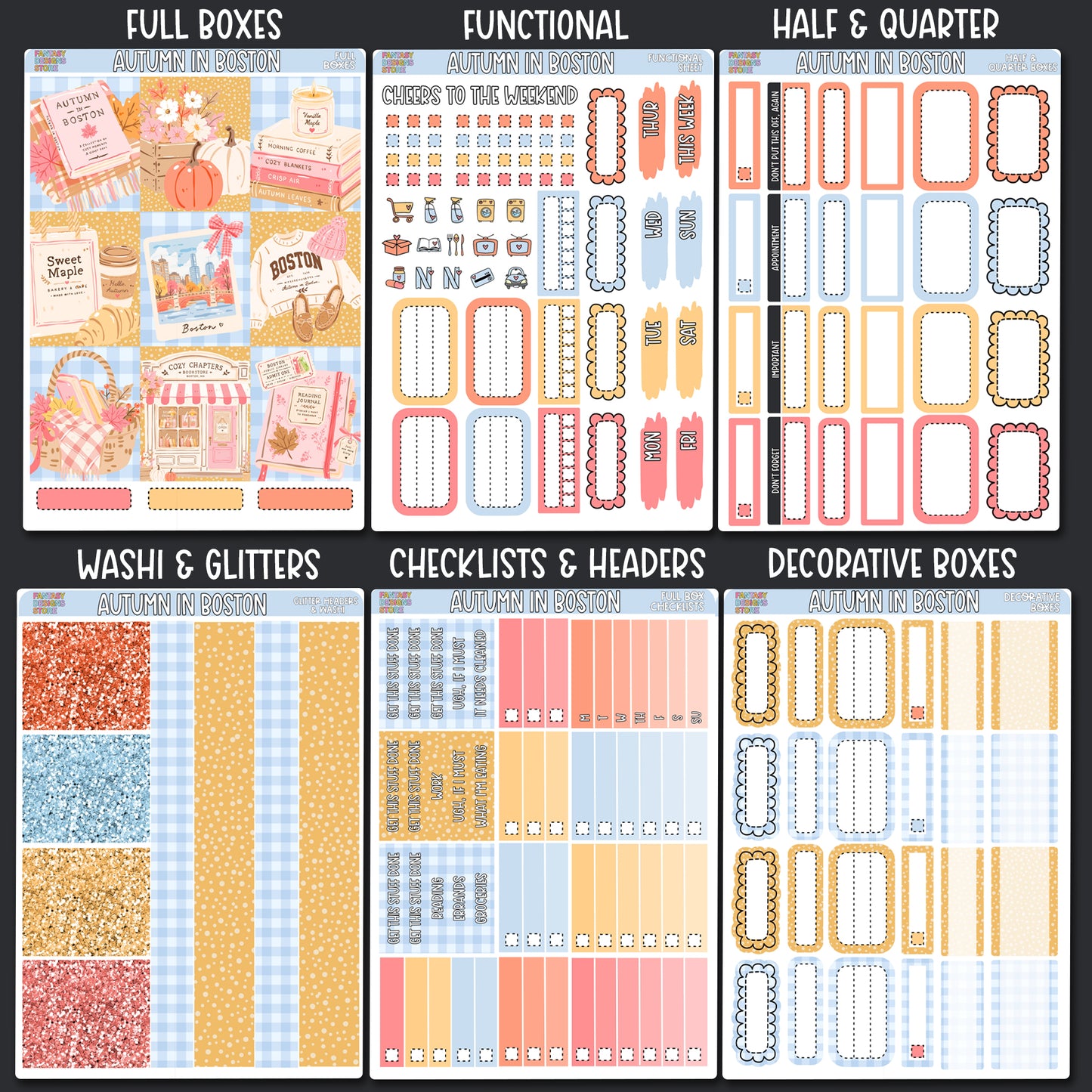 Autumn in Boston - A la Carte kit