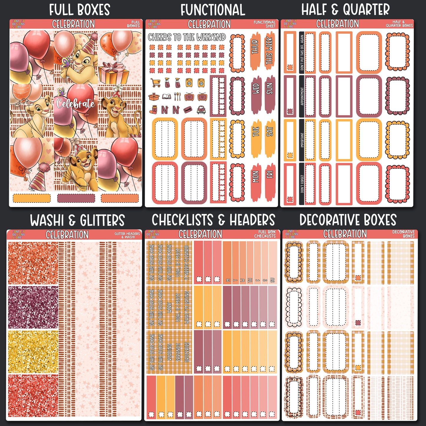 Celebration - A la Carte kit