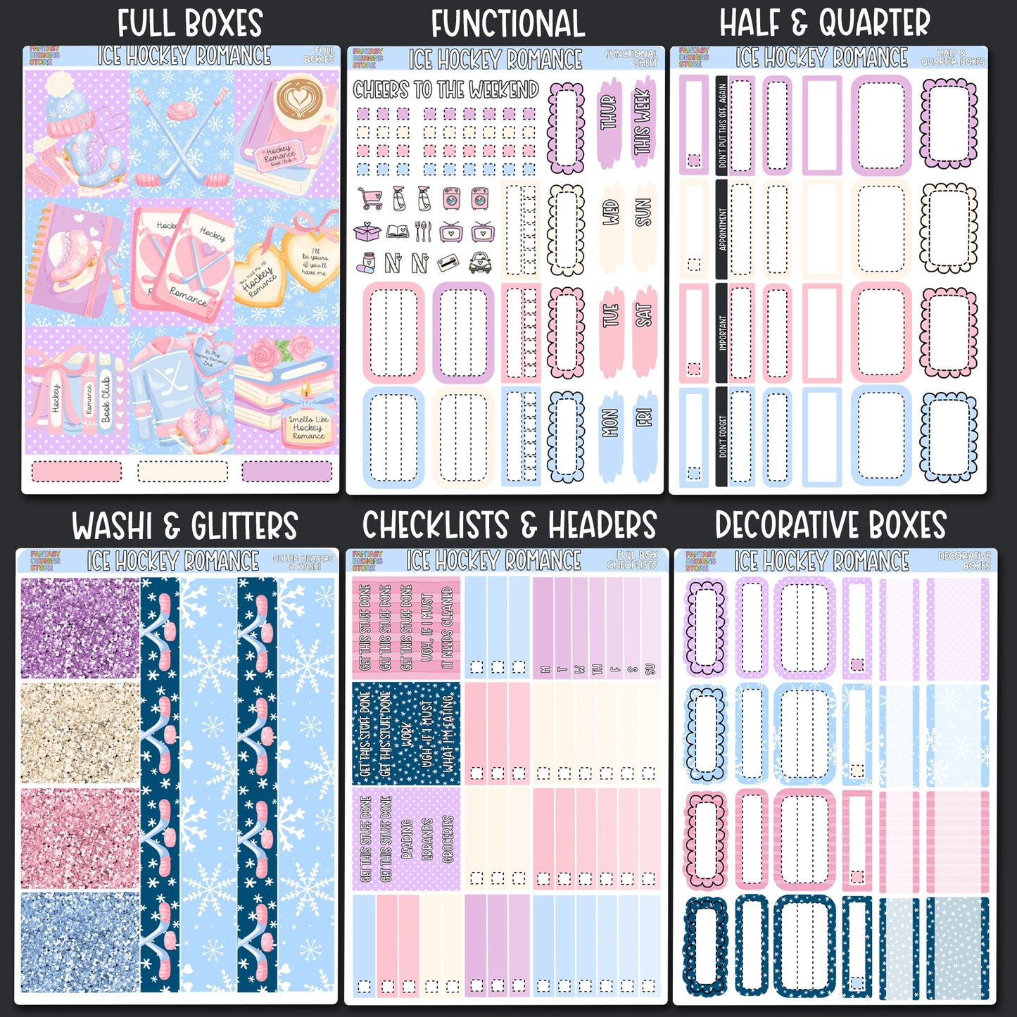 Ice Hockey Romance - A la Carte kit