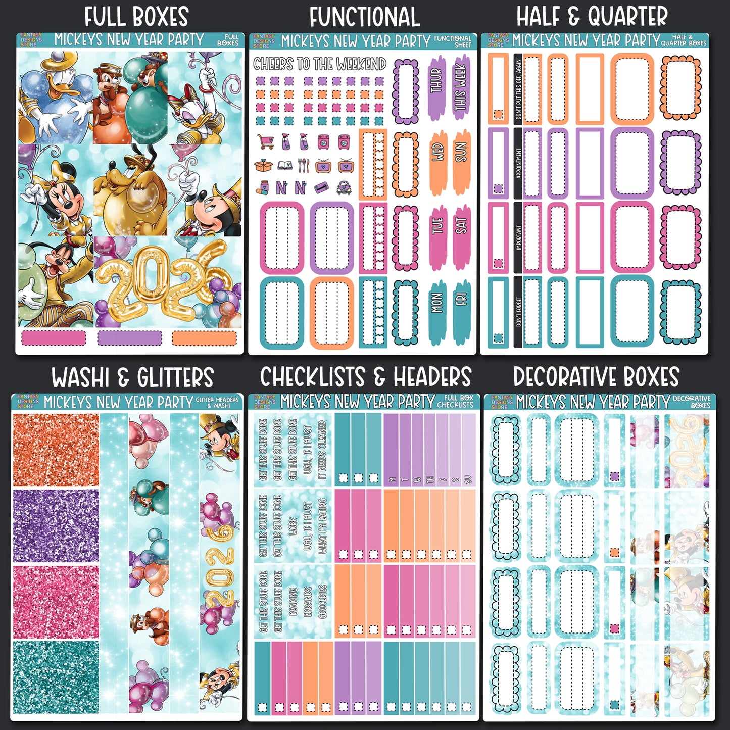 Mickeys New Year Party - A la Carte kit