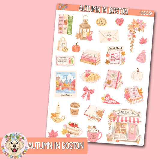 Autumn in Boston Deco Sheet